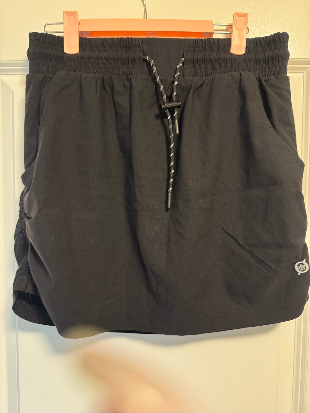 Born Outdoor Black Athletic Drawstring Shorts